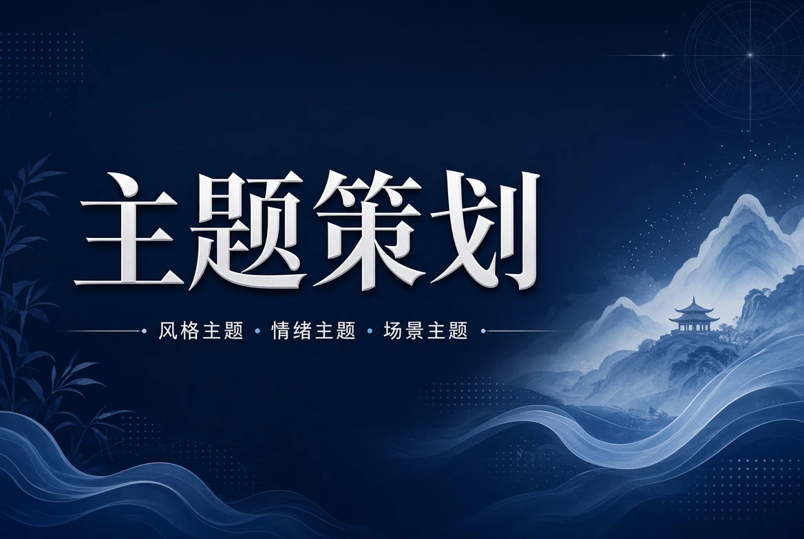 题签栏栏目配图